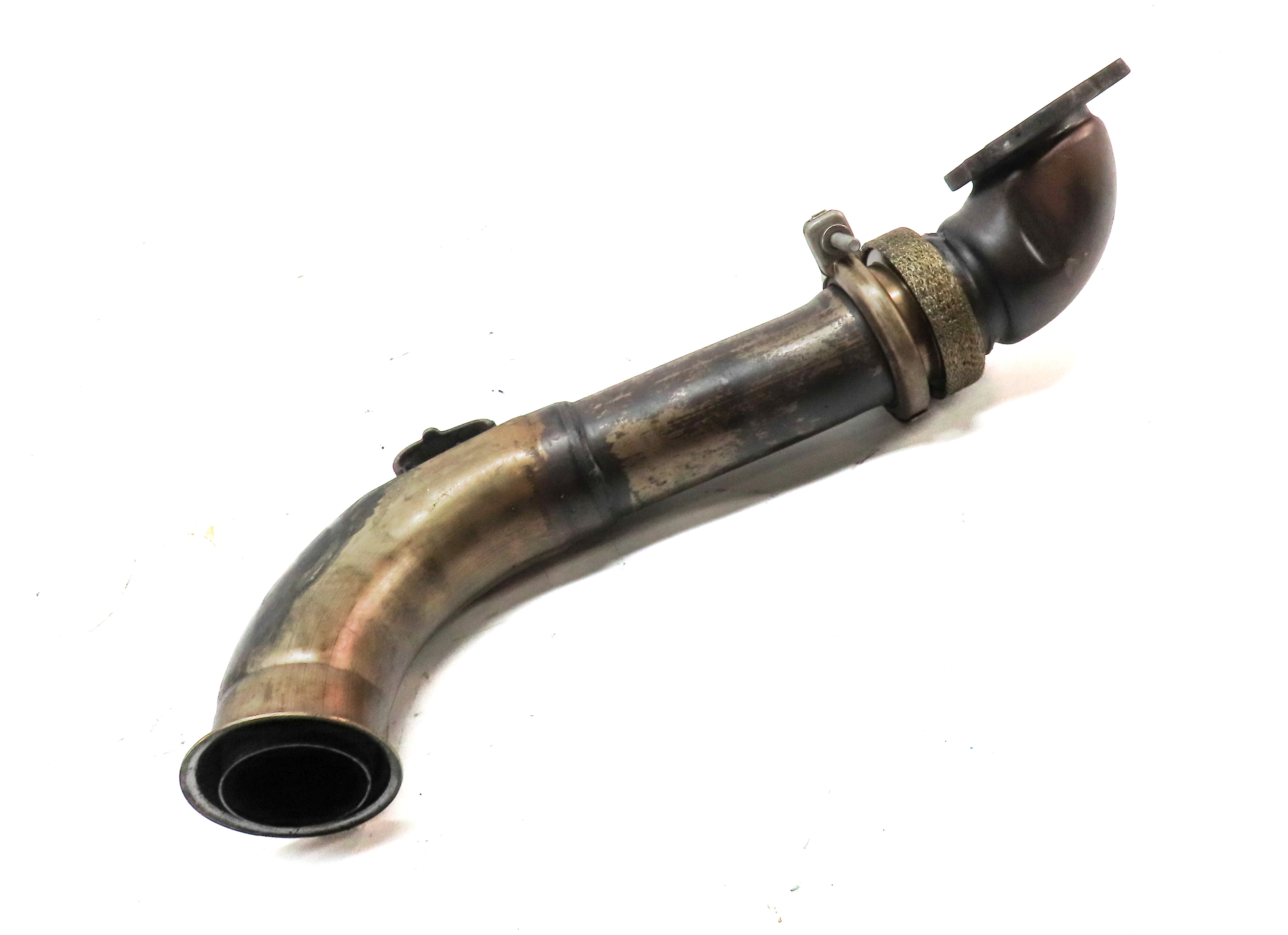 2009 MERCEDES ML320 (W164) 3.0L (OM642) ENGINE EXHAUST MUFFLER HOSE PIPE — exact item pictured